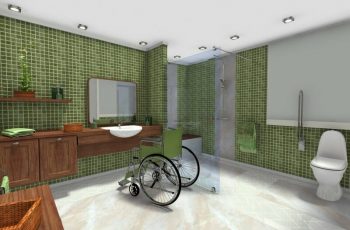 Senior-Bathroom-Green-Wheelchair (1)